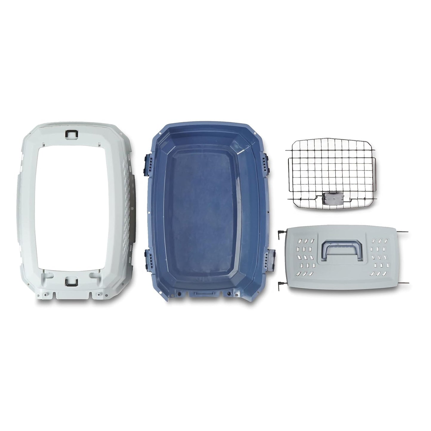 FP Two Door Top Load Pet Carrier, Small Size |19-inch | Portable Airline Pet Carrier for Cats, Puppies and Kitten | Small