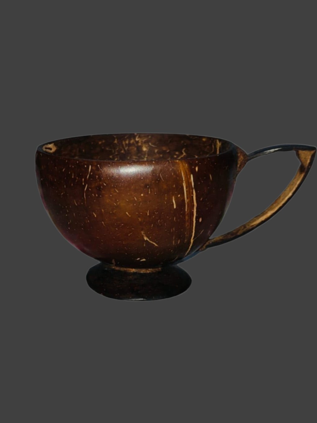Handmade Coconut Shell Coffee and Tea Cup Natural and Ecofriendly Cups Pack of 1