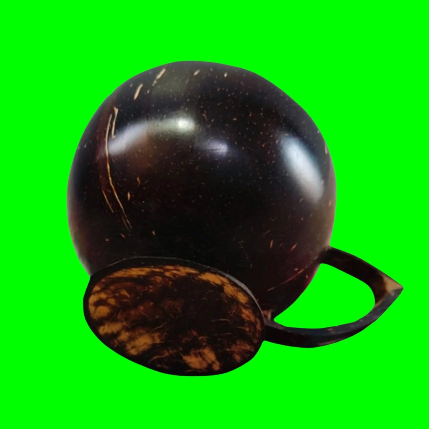 Handmade Coconut Shell Coffee and Tea Cup Natural and Ecofriendly Cups Pack of 1