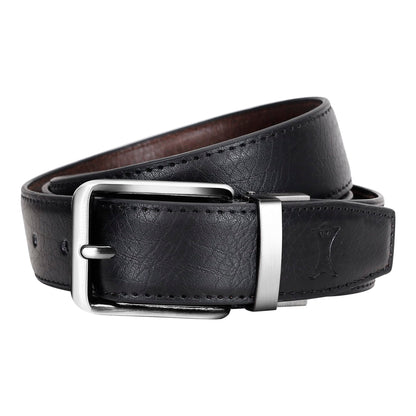 FPS Reversible Pu-Leather Formal Belt For Men(Color-Black/Brown 46 inches length|| Waist upto -40 inches) FPS