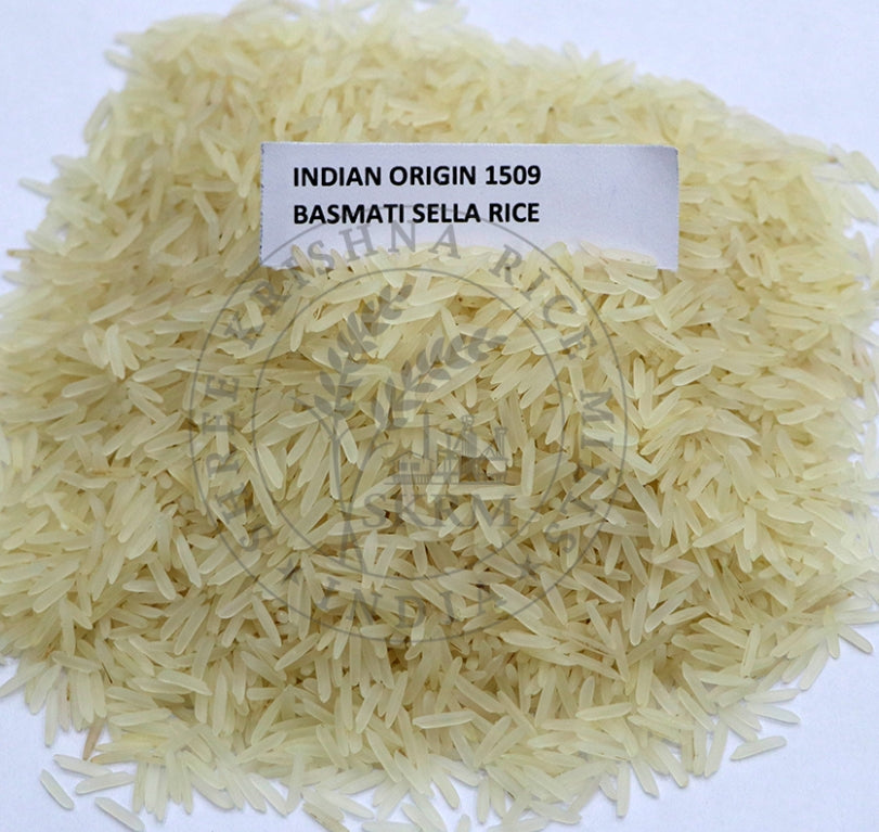 Smriti Food Premium Basmati Rice – Long Grain, Aged for Rich Aroma & Fluffy Texture | 50kg Export Pack