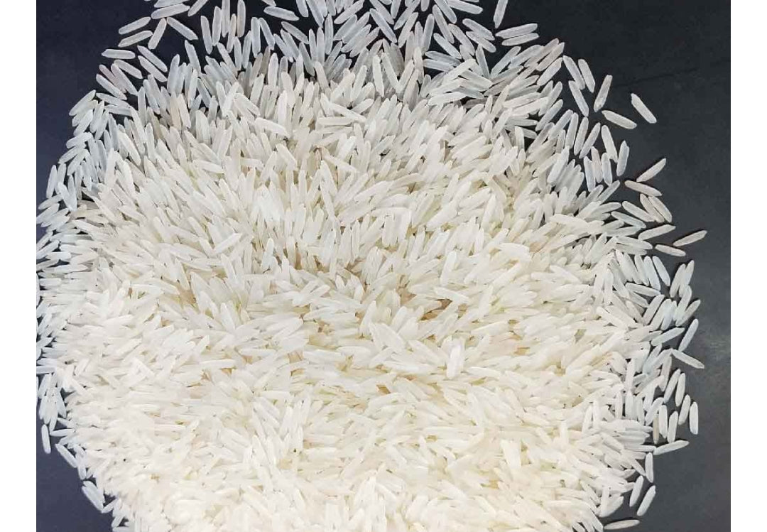 Smriti Food Premium Basmati Rice – Long Grain, Aged for Rich Aroma & Fluffy Texture | 50kg Export Pack