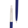 Parker Jotter Standard Ball Pen, Refillable, Chrome Trim, Blue (1 Count, Ink - Blue), Excellent for Gifting, Classic Pen for Professionals and Writers