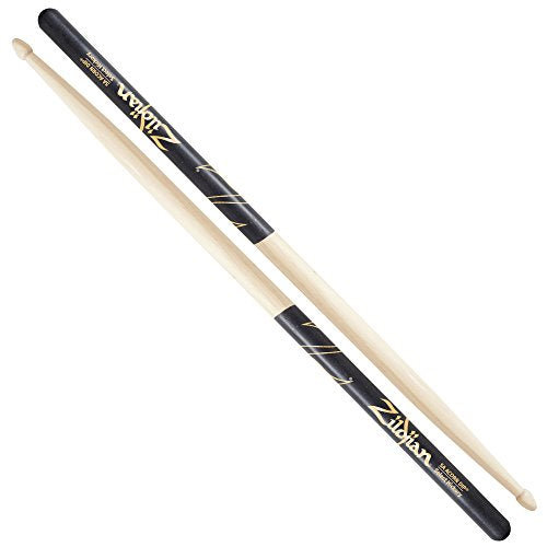 Zildjian Z5AACD 5A Acorn Black Dip Drumsticks (Natural)