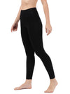 Jockey Women's Slim Fit Cotton Blend Leggings With Concealed Elastic Band (AW87_Black_S_Off White_S)